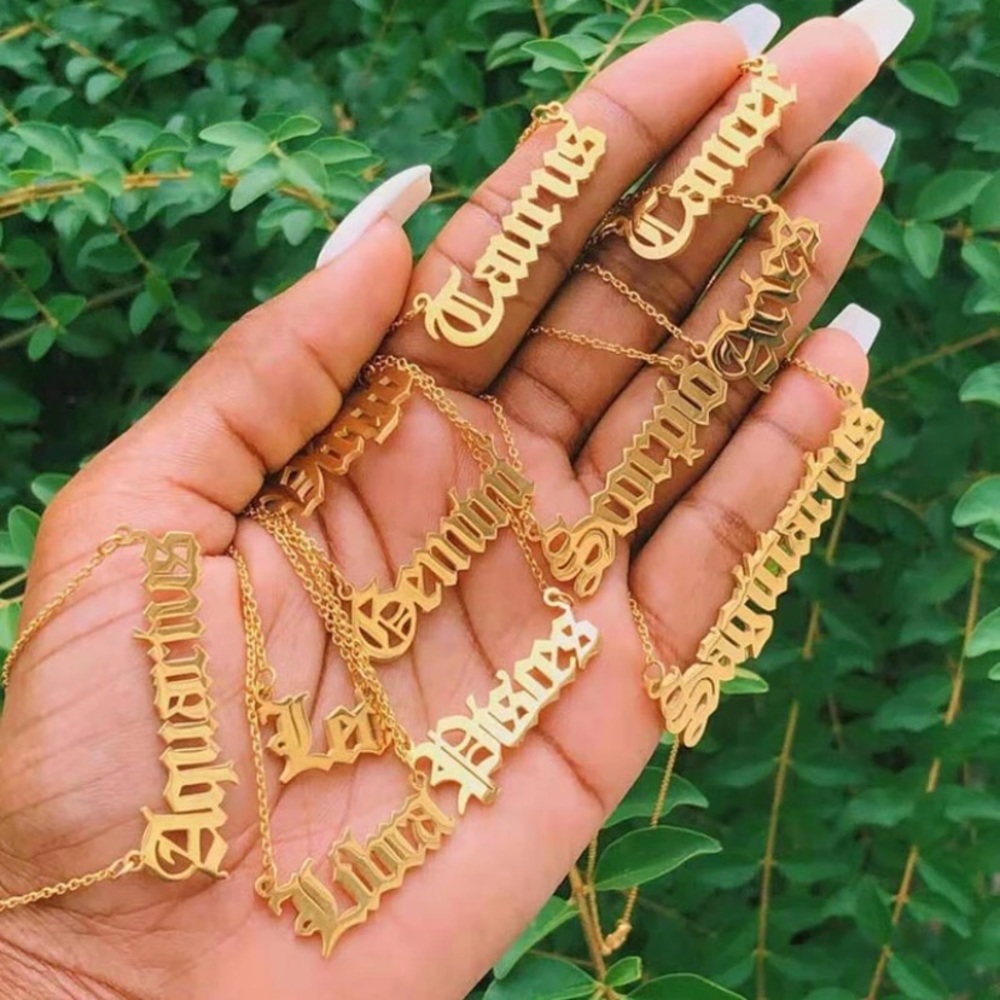 zodiac necklaces